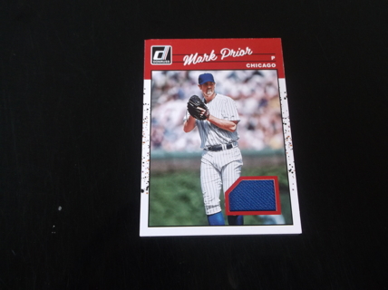 2023 Donruss  Mark Prior Retro   Jersey   Card  #   90M-MP   Chicago Cubs