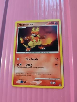 Magmar Pokemon Card