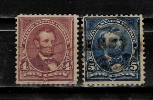 US 4c and 5c Stamps from 1898
