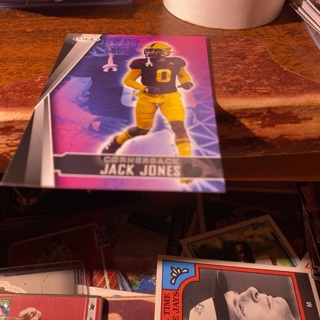 2022 sage jack jones football card 