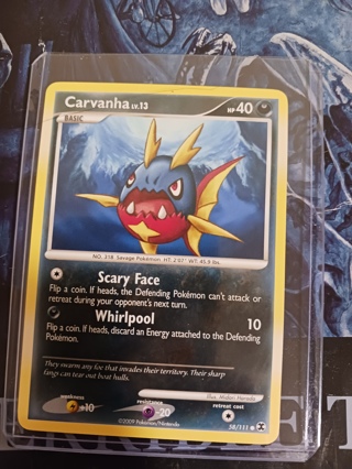 Carvanha 58/111 - Rising Rivals - Common - Pokemon Card TCG