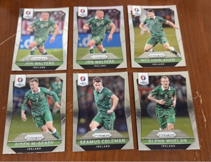 2016 Panini Prizm euro soccer lot