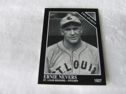 1992 Ernie Nevers St. Louis Cardinals Conlon Collection Card #394 Football Hall of Famer