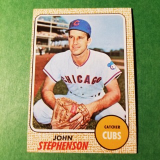 1968 - TOPPS BASEBALL CARD NO. 83 - JOHN STEPHENSON - CUBS