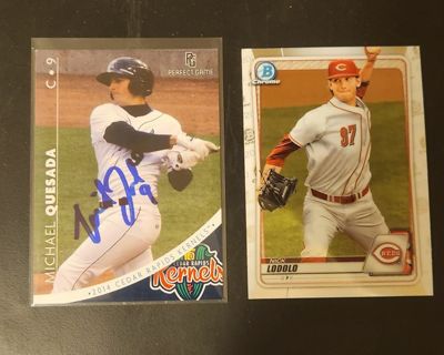 Minor league autograph and misc rookie