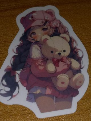 Anime one new cute vinyl sticker no refunds regular mail only Very nice