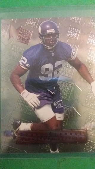 duane clemons football card free shipping