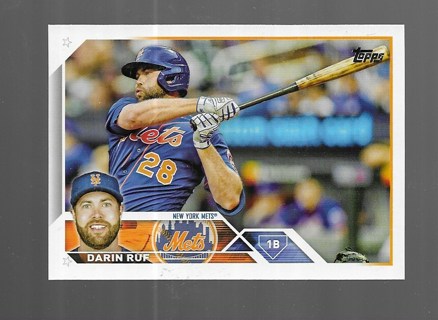 2023 TOPPS DARIN RUF #70