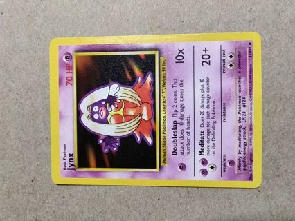 Pokemon Base Set Jynx 31/102 #1