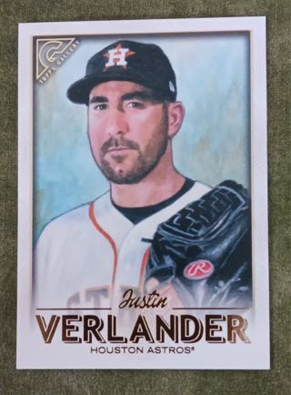 2018 Topps Gallery Justin Verlander