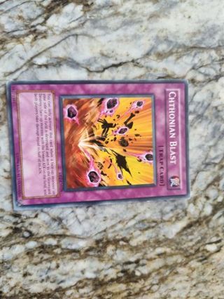 Yu-Gi-Oh Card Chthonian Blast - unlimited