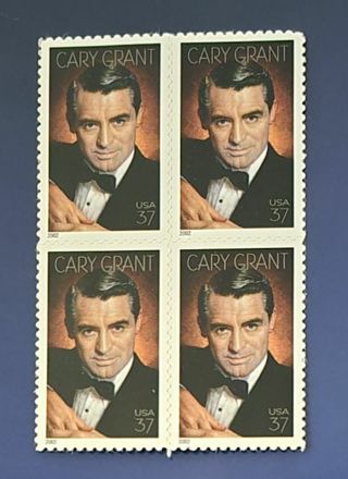 One Block of 4 Mint .32 James Dean US Postage Stamps