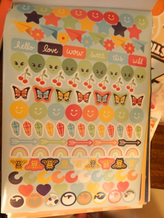 Colorful & Fun Variety 0f Assorted  FUN  stickers!!