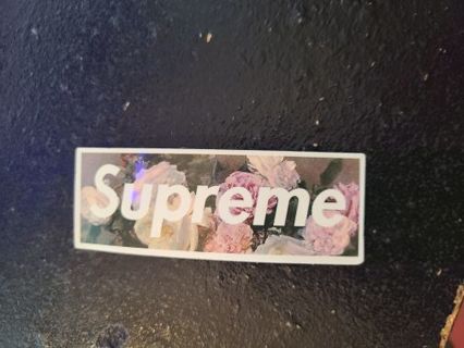Supreme Sticker # 4