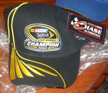 New - NASCAR Sprint Cup Series Champion 2009 JIMMIE JOHNSON #48 Hat/Cap Lowe's Team