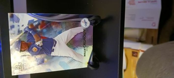 2017 Willie Calhoun Minor League Card