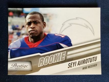 2010 Panini Prestige Rookie Seyi Ajirotutu