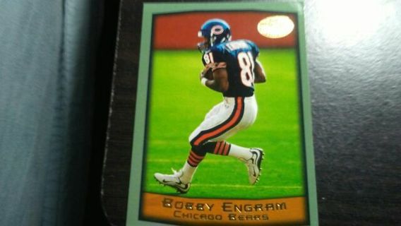1999 TOPPS COLLECTION BOBBY ENGRAM CHICAGO BEARS FOOTBALL CARD# 169