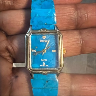 Turquoise Watch w/ Full Turquoise Face and Band