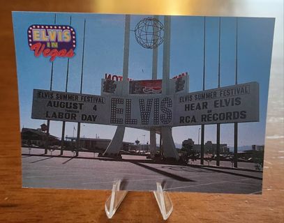 1992 The River Group Elvis Presley "Elvis In Vegas" Card #446