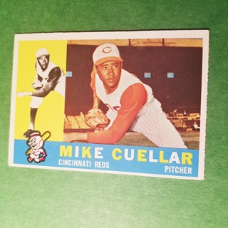 1960 - TOPPS BASEBALL CARD NO. 398 - MIKE CUELLAR - REDS