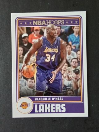 Los Angeles Lakers Shaquille O" Neal Basketball Card