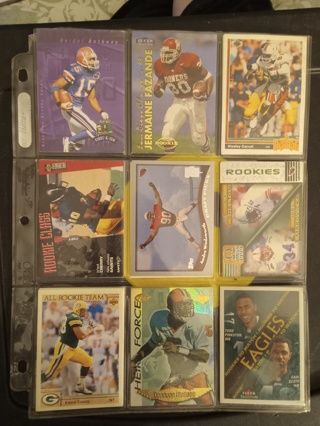 Assorted Football Cards