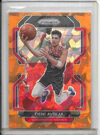 Deni Avdija 2021-22 Prizm Prizms Orange Ice #79