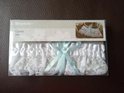 Lace & Satin Garter