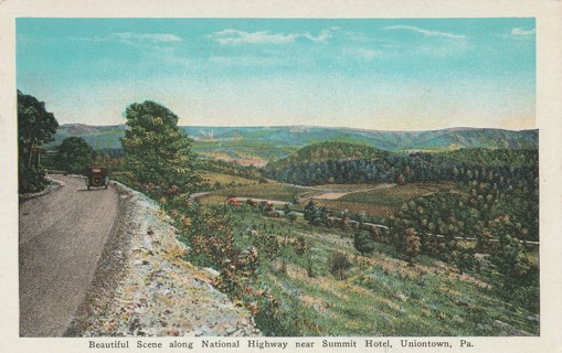 Vintage Unused Postcard: d: Uniontown, PA