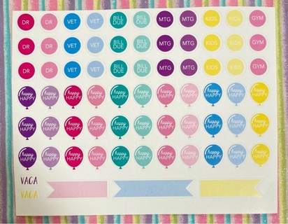 Planner stickers