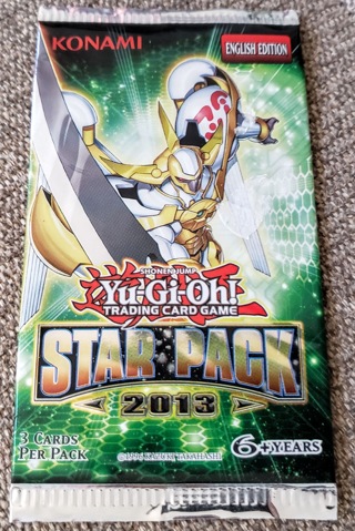 YuGiOh! Star Pack 2013 English Edition Booster Pack - New and Sealed