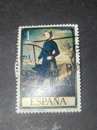 ESPANA 1pta CORREOS STAMP