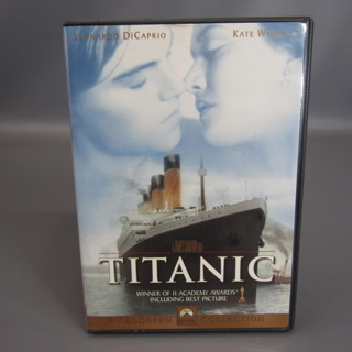 Titanic DVD Kate Winslet Leonardo DiCaprio 1997 Movie