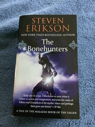 The Bonehunters Paperback Book By Steven Erickson Like New Condition