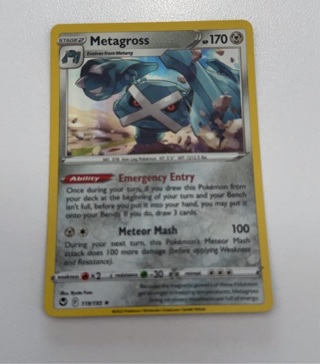 Pokemon card - Metagross halo