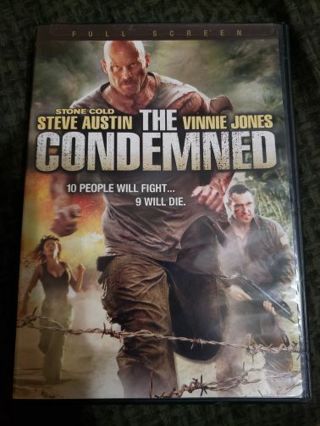 Dvd... The Condemed... Stone Cold Steve Austin..Vinnie Jones
