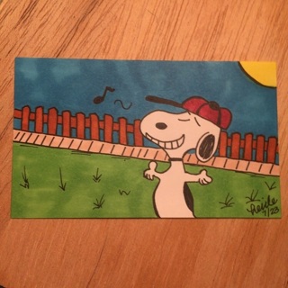 Art Card - Snoopy (Peanuts)