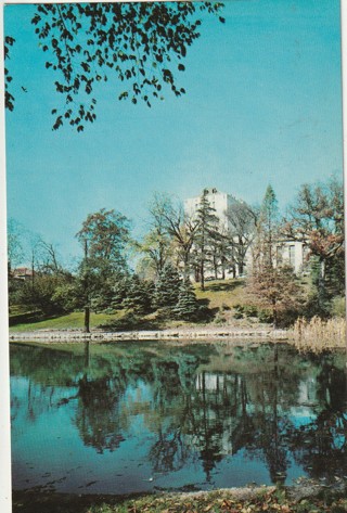 Vintage Unused Postcard: b: Mirror Lake, Columbus, OH