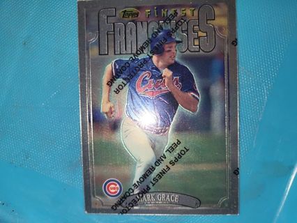 Topps finest mark grace