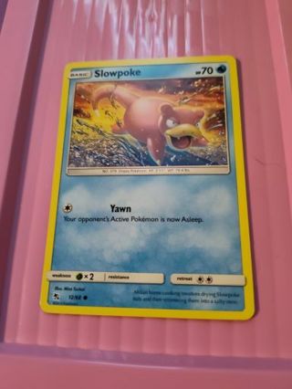 Slowpoke Pokemon Card