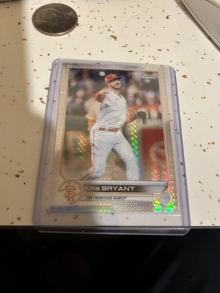 2022 topps chrome ref kris bryant