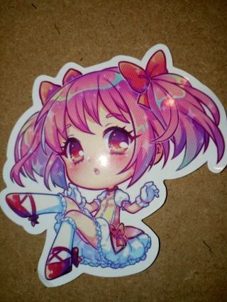 Anime 1⃣ Cute nice vinyl sticker no refunds regular mail only Very nice quality!