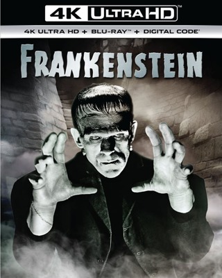 Frankenstein (Digital 4K UHD Download Code Only) *Halloween* *Horror* *Universal Monsters*