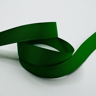 Green Grosgrain 5/8” Wide Ribbon 