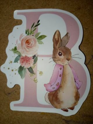 Bunny New Cute vinyl sticker no refunds regular mail only Very nice quality!