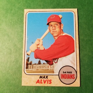 1968 - TOPPS BASEBALL CARD NO. 340 - MAX ALVIS - INDIANS