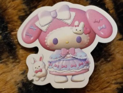 Kawaii Cute one nice vinyl sticker no refunds regular mail only Very nice quality!