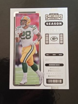 Two Green Bay Packers Dillon & Bennett Football Cards