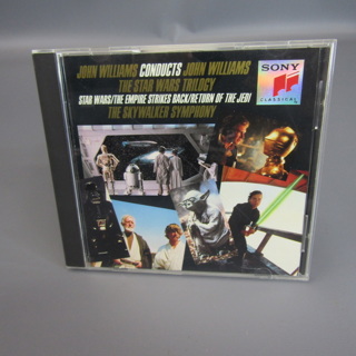 John Williams Conducts The Star Wars Trilogy CD Symphony Soundtrack Album 